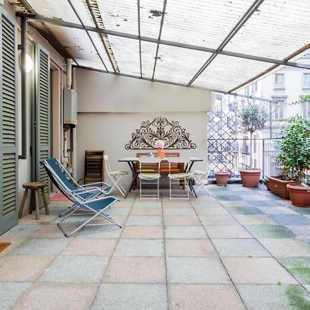 Joivy Apt For 6 With Big Terrace In Milan Centro Storico Exterior foto